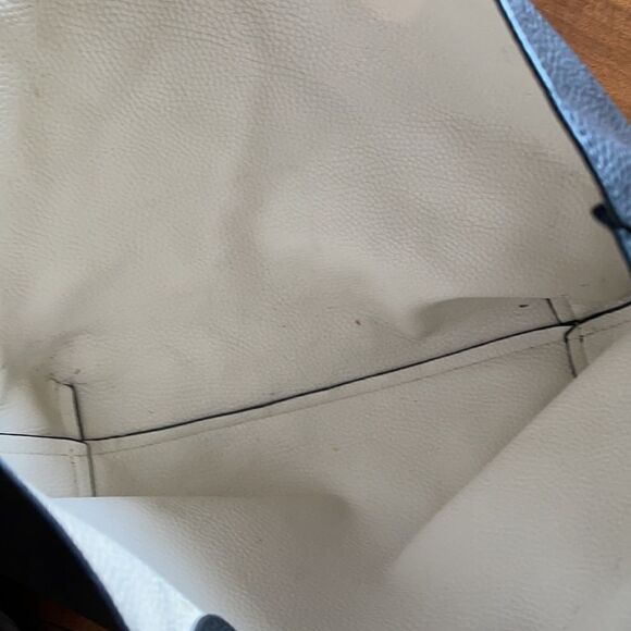 BCBG Black Pebble Leather Tote - Picture 3 of 8